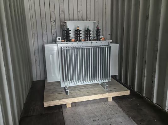 औद्योगिक विद्युत वितरण के लिए 750KVA तेल डूबे हुए पावर ट्रांसफार्मर YNd11 कनेक्शन और ONAN कूलिंग के साथ